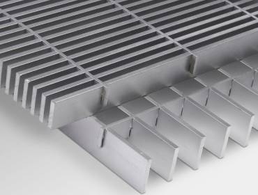 Presslock Type Aluminium Gratings