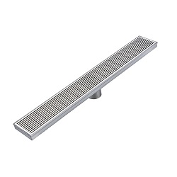 SS Linear Drain with Grating