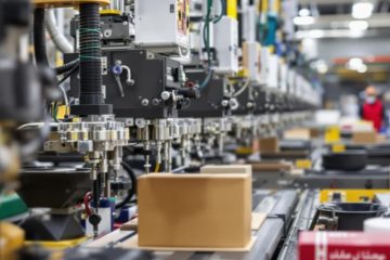 Workers collaborating in a manufacturing facility in UAE and Egypt.